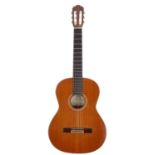 1986 Manuel Rodriguez Model C classical guitar, made in Spain; Back and sides: Indian rosewood, a
