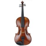 Early 20th century German violin, 14 1/8", 35.90cm