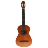 BM Clasico Spanish guitar, case; also Rocketmusic contemporary ukulele (2)