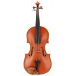 Good contemporary English viola by and labelled Ralf Miles, Forest of Dean, Anno 1989, 16 5/16",