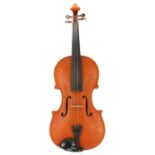 Good contemporary English viola by and labelled Ralf Miles, Royal Forest of Dean, Anno 1986, 16 1/