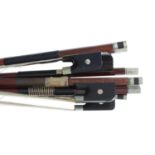 Seven old violoncello bows (7)