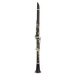 Cocuswood Boehm system A clarinet with maillechort keywork, signed A.Buffet, Jne, Paris, Brevete,