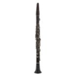 Cocuswood Oehler system Bb clarinet with plated keywork, signed C.A.Wunderlich, Siebenbrunn, made
