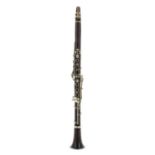 Cocuswood Boehm system Bb clarinet with maillechort keywork, signed Buffet, Crampon et Cie, Paris,