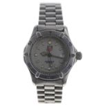 Tag Heuer 2000 Series Professional stainless steel lady's wristwatch, reference no. WE1411-2,