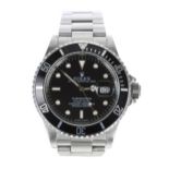 Rolex Oyster Perpetual Date Submariner stainless steel gentleman's wristwatch, reference no.