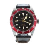 Tudor Black Bay 'Smiley' Heritage stainless steel gentleman's wristwatch, reference no. 79220R,