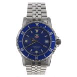 Tag Heuer 1500 Series Professional stainless steel gentleman's wristwatch, reference no. WD1214-G-