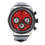 Tudor Fastrider Ducati Chronograph stainless steel gentleman's wristwatch, reference no. 42010N,