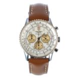 Breitling Navitimer 92 Chronograph automatic stainless steel gentleman's wristwatch, reference no.