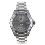 Tag Heuer Aquaracer stainless steel lady's wristwatch, reference no. WAY1311, serial no. RZT2xxx,