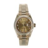 Rolex Oyster Perpetual Datejust 18ct lady's wristwatch, reference no. 69178, serial no. X220xxx,