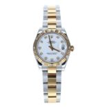 Rolex Oyster Perpetual Datejust 31 gold and stainless steel lady's wristwatch, reference no. 178313,