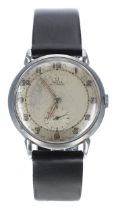 Omega 'bumper' automatic stainless steel gentleman's wristwatch, reference no. 2398-5, serial no.