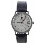 Omega Electronic Chronometer f300 stainless steel gentleman's wristwatch, reference no. 198003,