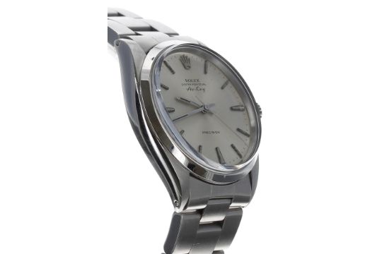 SERVICED IN JUNE 2023 - Rolex Oyster Perpetual Air-King Precision stainless steel gentleman's - Image 4 of 6