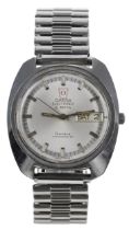 Omega Genéve Chronometer Electronic f300Hz stainless steel gentleman's wristwatch, reference no.