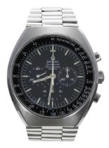 Omega Speedmaster Professional Mark II Chronograph stainless steel gentleman's bracelet watch,