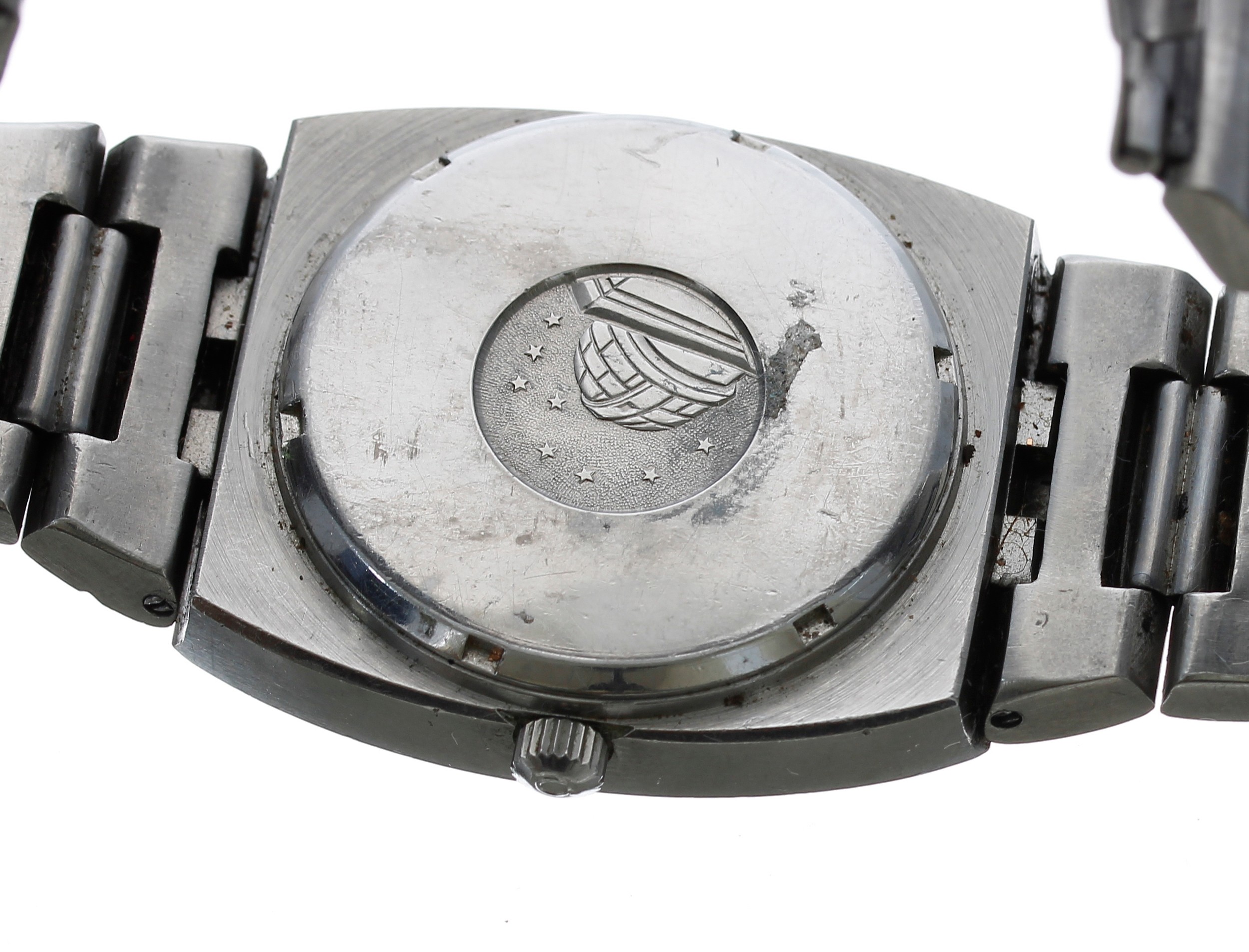 Omega Constellation Chronometer Megasonic 720Hz stainless steel gentleman's wristwatch, reference - Image 2 of 2