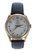 Omega Chronometre 18ct gentleman's wristwatch, reference no. 13302, serial no. 12460xxx, circa 1950,