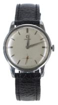 Omega stainless steel gentleman's wristwatch, reference no. 2903-15, serial no. 17502xxx, circa