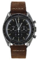 Omega Speedmaster Professional Chronograph 'Pre-Moon' stainless steel gentleman's wristwatch, 145.