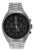 Omega Speedmaster Professional Mark II Chronograph stainless steel gentleman's wristwatch, reference