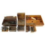 Quantity of miscellaneous tool accessories, to include punches etc