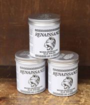 Three jars of Renaissance wax (3)