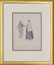 Phil May RI., RP., NEAC., (1864-1903) - "A Pardonable Mistake", signed, inscribed with the title