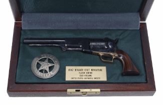 1847 Walker Colt Miniature - an inert Classic Edition miniature scale reproduction six shot revol