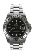 Rolex Oyster Perpetual Date Explorer II stainless steel gentleman's wristwatch, reference no.