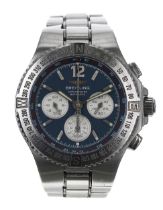 Breitling Hercules Chronograph Chronometre automatic stainless steel gentleman's wristwatch,