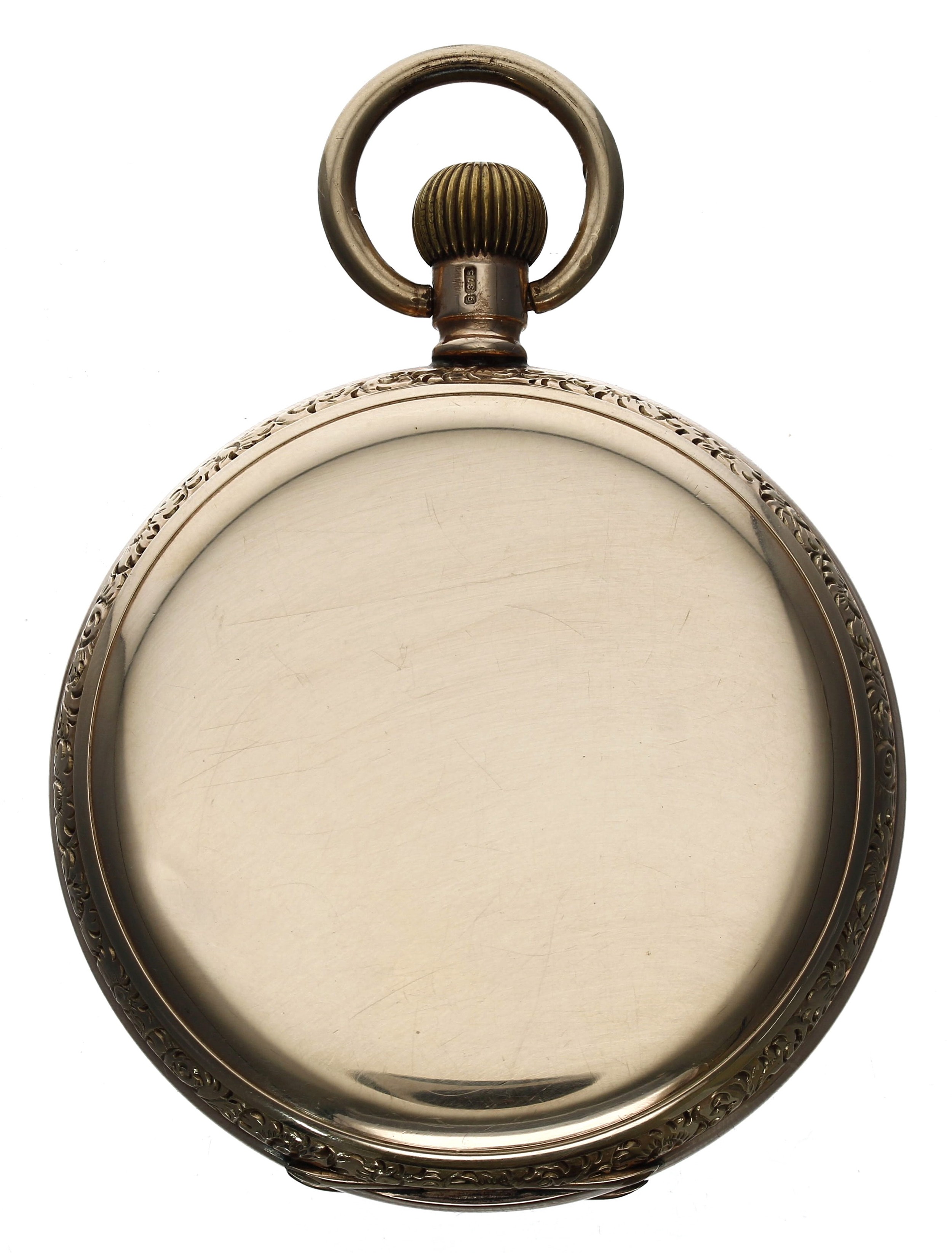 Clean 9ct full hunter pocket watch by Thomas Russell & Son, Liverpool, Chester 1915, signed lever - Image 3 of 5