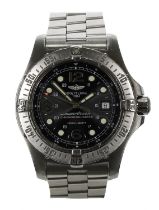 Breitling SuperOcean Steelfish automatic stainless steel gentleman's wristwatch, reference no.
