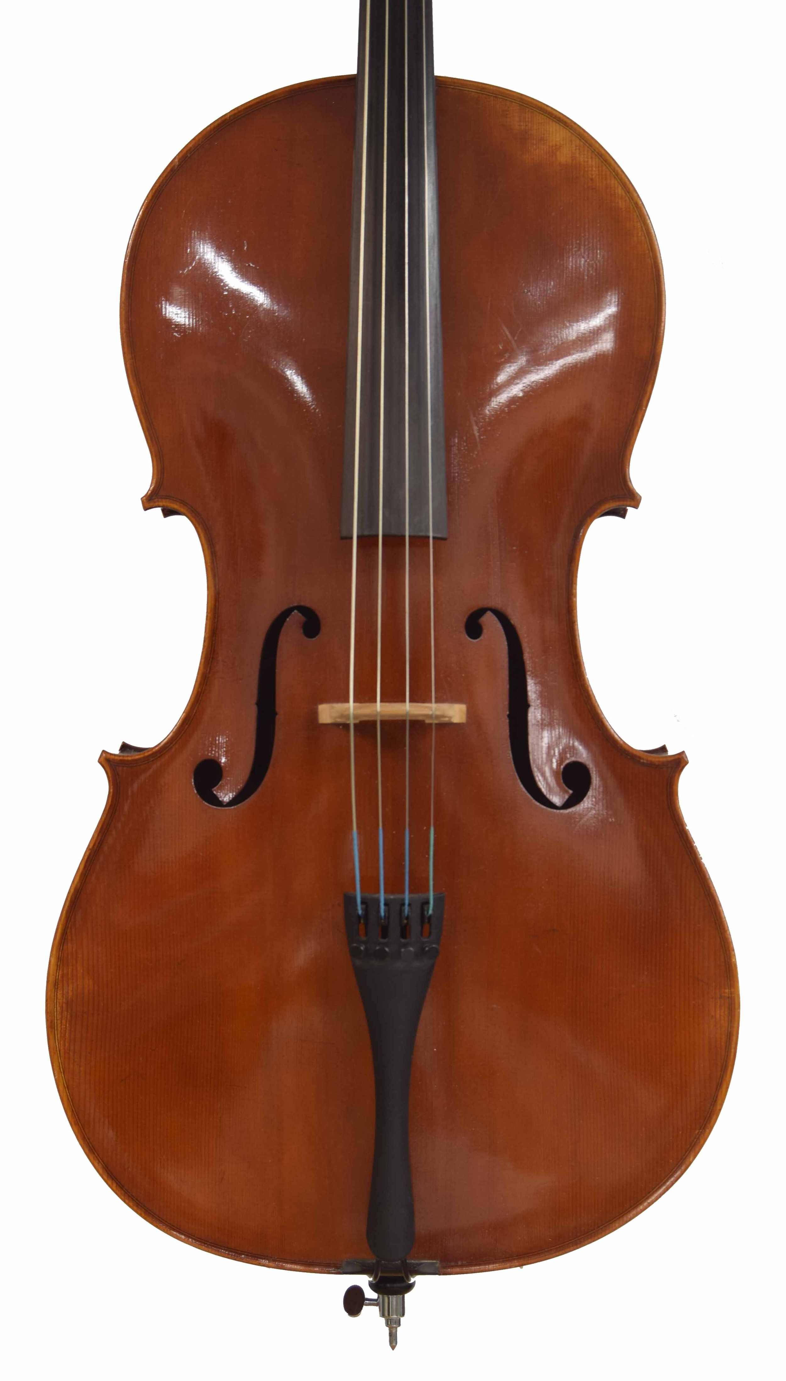 Good contemporary violoncello by and labelled Henri Delille...Anno Domino 2007, no. 310, 29 3/4",