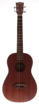 Hudson contemporary tenor ukulele, Model BUK-B, labelled, soft case