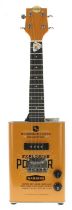 Bohemian & Sons novelty oil can electric guitar, 24" high