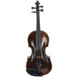 Interesting German violin of the Kloz School circa 1770, labelled Joseph Kloz Senior..., the two