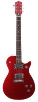 Ray Majors - Gretsch Electromatic G2619 Sparkle Jet electric guitar; Body: red sparkle finish; Neck: