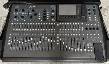 Peter Hammill (Van der Graaf Generator) - studio and stage used Behringer X32 studio mixer, circa