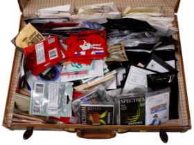 Large quantity of guitar and other strings to include Thomastic, Rotosound, Martin, Newtone,