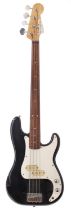 Ray Majors - defretted Encore P Type bass guitar