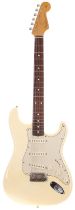 2003 Fender American Vintage '62 reissue electric guitar, made in USA; Body: Olympic white finish,