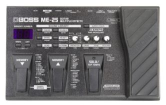 Boss ME-25 multi-effects guitar pedal *Please note: Gardiner Houlgate do not guarantee the full