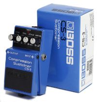 Boss CS-3 Compression Sustainer guitar pedal, boxed *Please note: Gardiner Houlgate do not guarantee