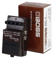 Boss OC-3 Super Octave guitar pedal, boxed *Please note: Gardiner Houlgate do not guarantee the full