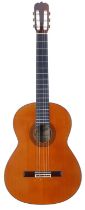 1975 José Ramirez 1A classical guitar; Back and sides: rosewood; Top: cedar; Neck: cedar; Fretboard: