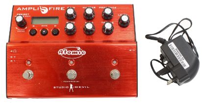Atomic Amplifire Amp sim and guitar effects pedal, boxed *Please note: Gardiner Houlgate do not